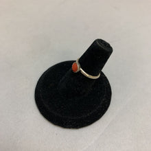 Load image into Gallery viewer, Sterling Coral Ring sz 3.5
