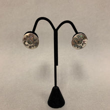 Load image into Gallery viewer, Mexican Sterling Abalone Inlay Screw Earrings
