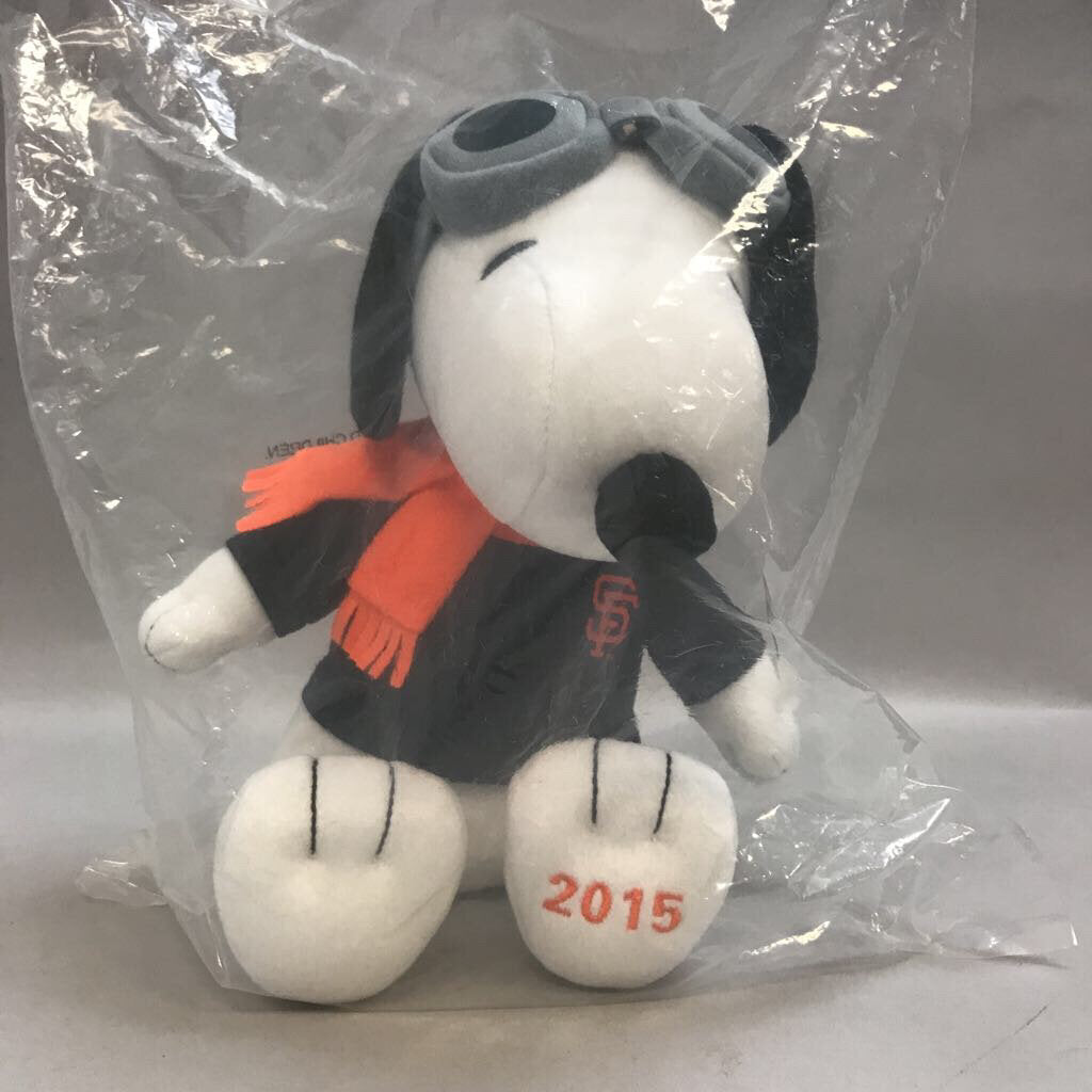 2015 San Francisco Giants Peanuts Day Snoopy Plush (Brand New)