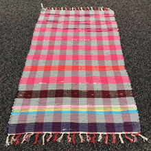 Load image into Gallery viewer, Hand-Made Multicolor Rag Rug (48x27)
