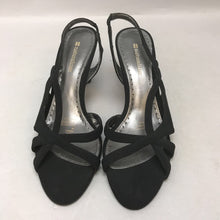 Load image into Gallery viewer, Naturalizer Black Strappy 3&quot; Heels Sz 7.M

