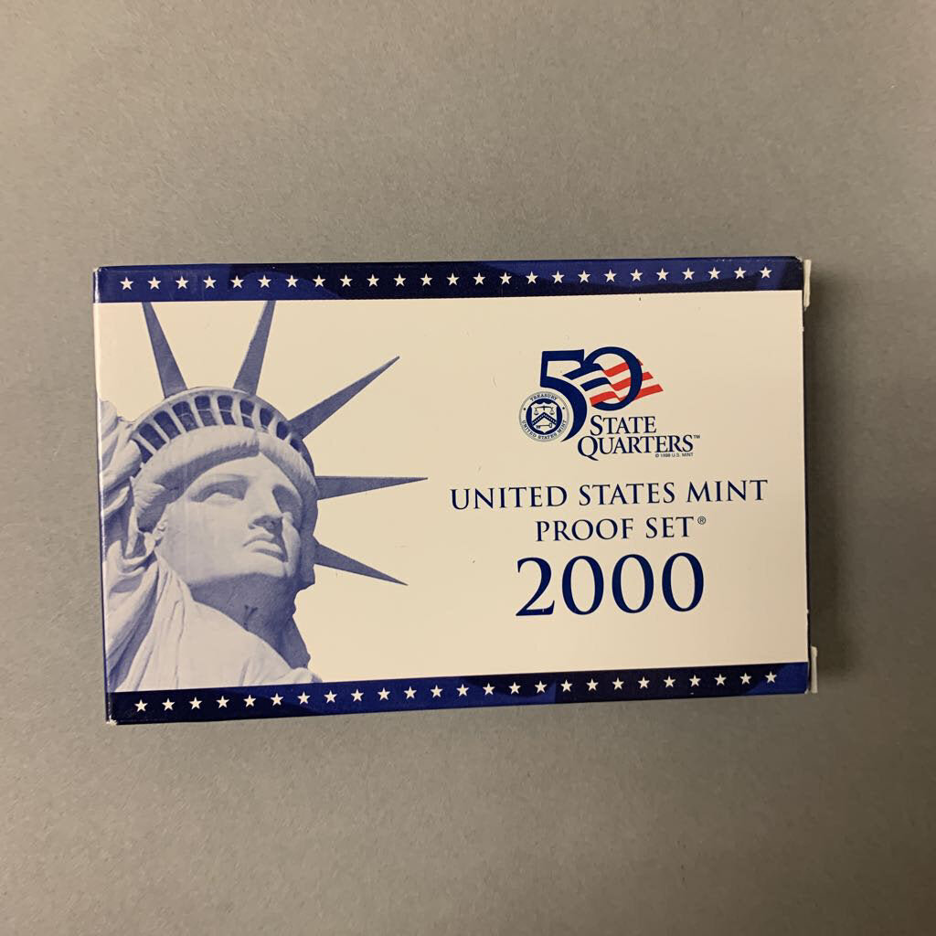 2000 US Mint Proof & State Quarters Proof Set