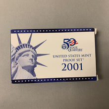 Load image into Gallery viewer, 2001 US Mint Proof &amp; State Quarters Proof Set
