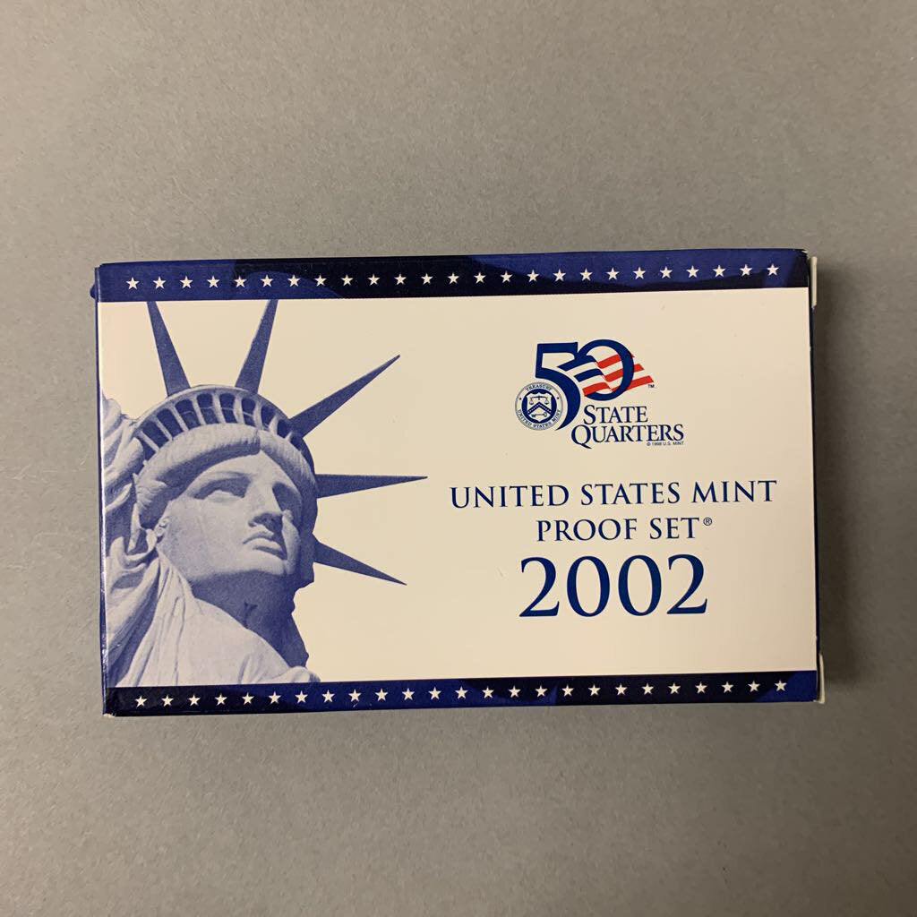 2002 US Mint Proof & State Quarters Proof Set