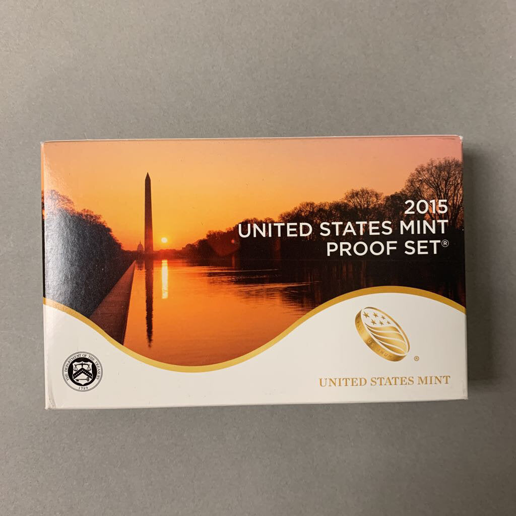 2015 US Mint Proof & State Quarters & Presidential Coin Proof Set