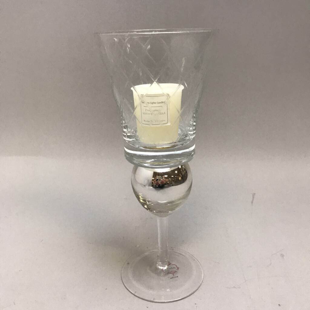 Mark Roberts Mercury Glass Orb Candle Holder (10