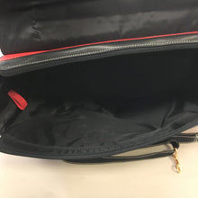 Load image into Gallery viewer, Red &amp; Black Book Bag Computer Satchel (15x18x7)
