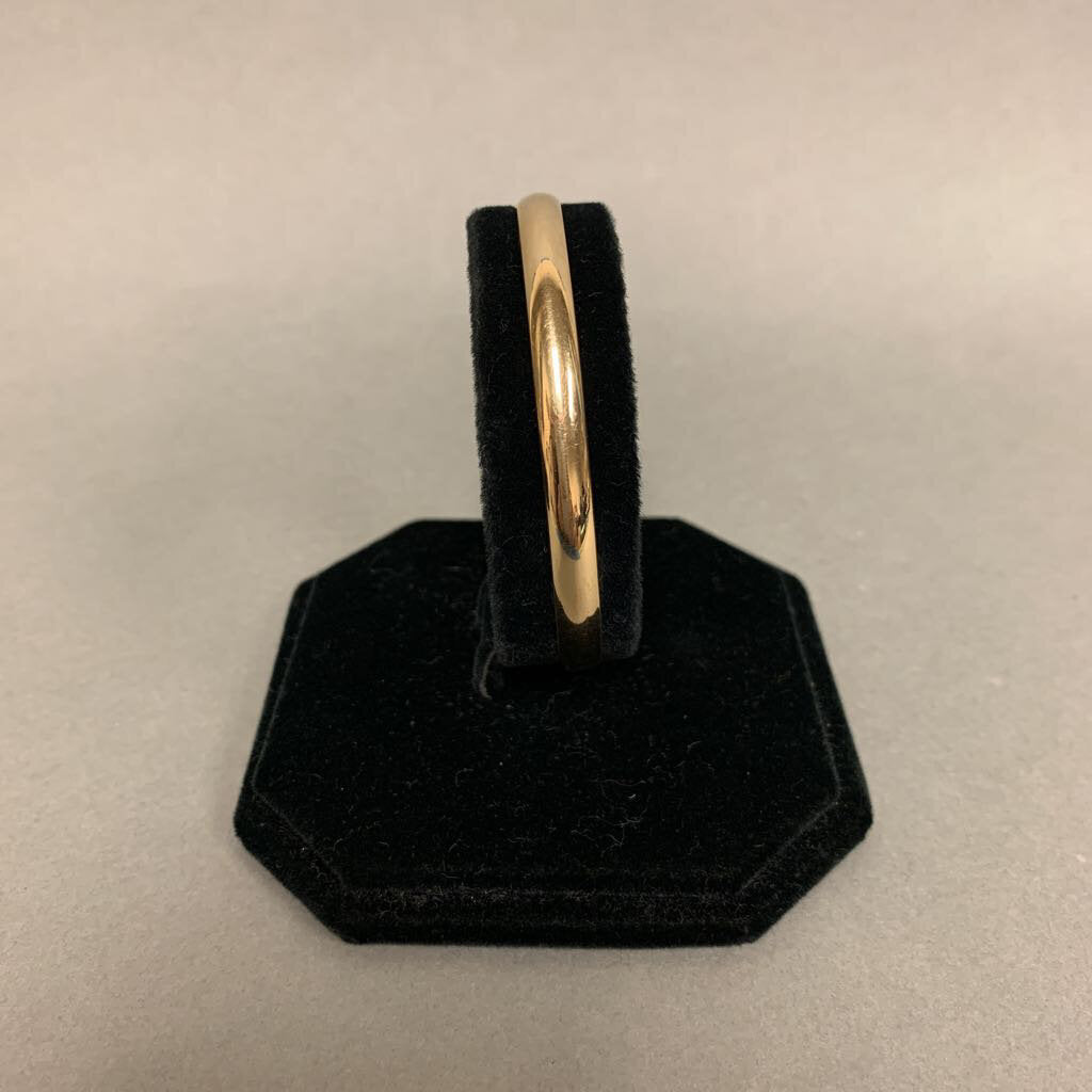 14K Gold Hinged Bangle Bracelet (7.1g)