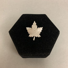 Load image into Gallery viewer, Sterling Maple Leaf Pin
