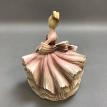 Load image into Gallery viewer, Vintage Beautiful Dancing Lady Figurine Ceramic (8&quot;)
