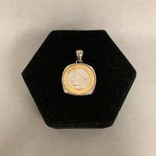 Load image into Gallery viewer, Italian 1000 Lira Coin Sterling Silver Pendant
