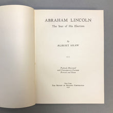 Load image into Gallery viewer, Abraham Lincoln: A Cartoon History - Albert Shaw (Vols. 1 &amp; 2) (1929)
