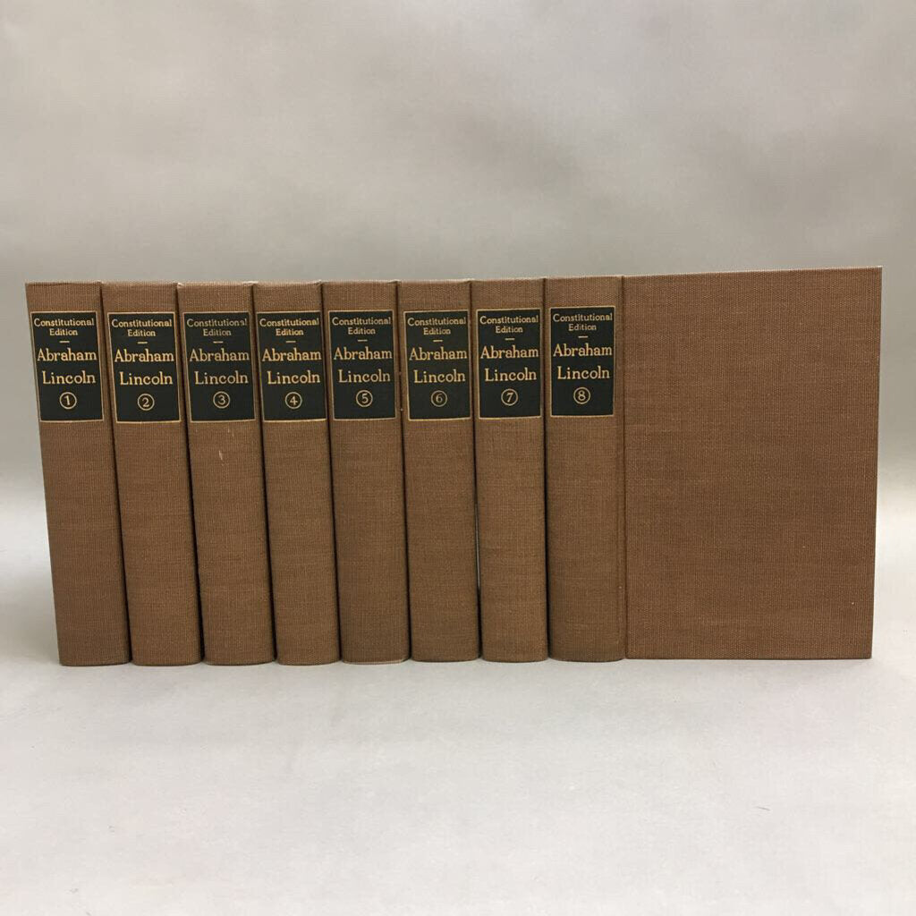 The Writings of Abraham Lincoln; Constitutional Edition 8-Volume Set (1923)