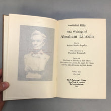 Load image into Gallery viewer, The Writings of Abraham Lincoln; Constitutional Edition 8-Volume Set (1923)
