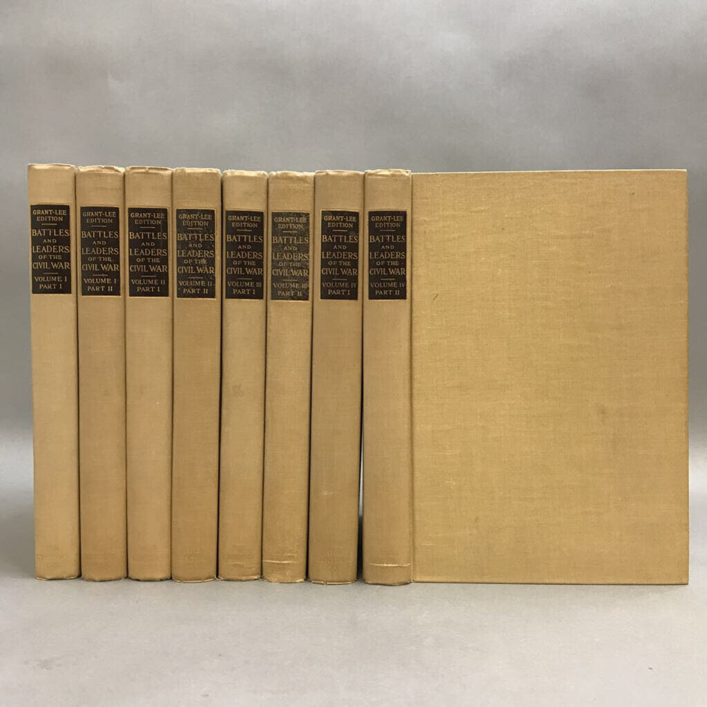 Battles & Leaders of the Civil War, Grant-Lee Edition; 8-Volume Set (1887)