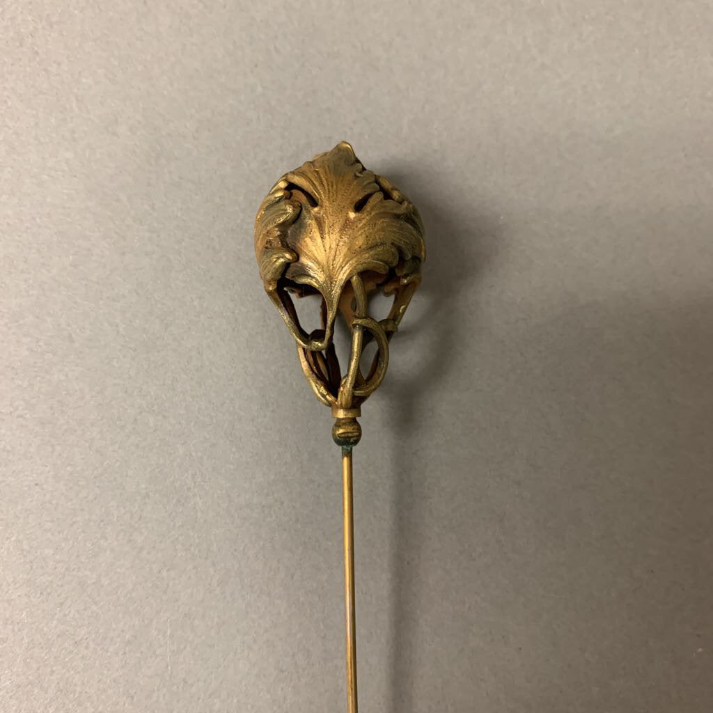 Antique Art Nouveau Filligree Hat Pin (11.5
