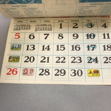 Load image into Gallery viewer, Vintage Becker&#39;s Quality Market 1958 Calendar (13x8)
