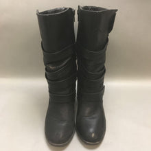 Load image into Gallery viewer, &quot;Biker Boots&quot; Faux Black Leather As Is (Sz 7.5)
