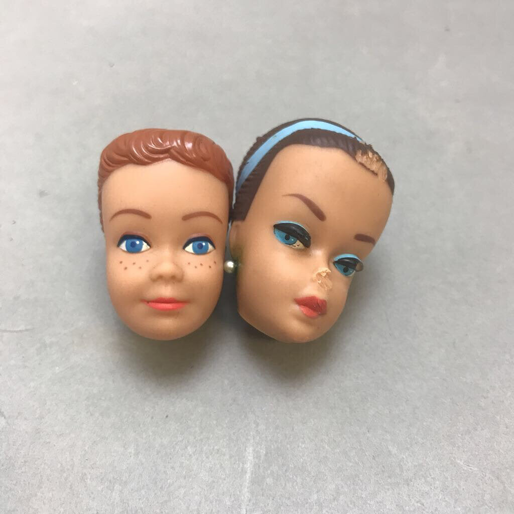 1964 Barbie & Midge Wig Heads – Main Street Estate Sales