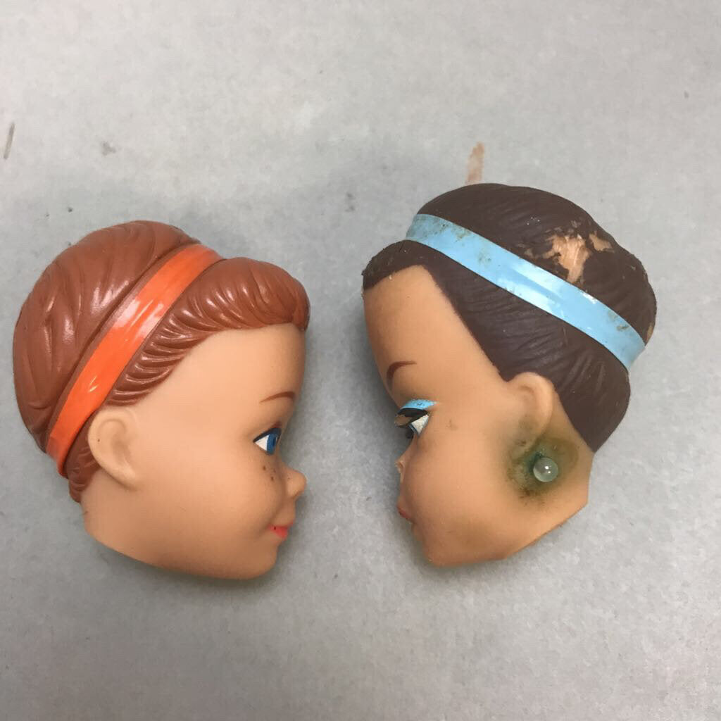 1964 Barbie & Midge Wig Heads – Main Street Estate Sales