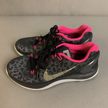 Load image into Gallery viewer, Nike Cheetah Print Sneakers w/ Rhinestone Embellishment sz 8.5 (As-Is)
