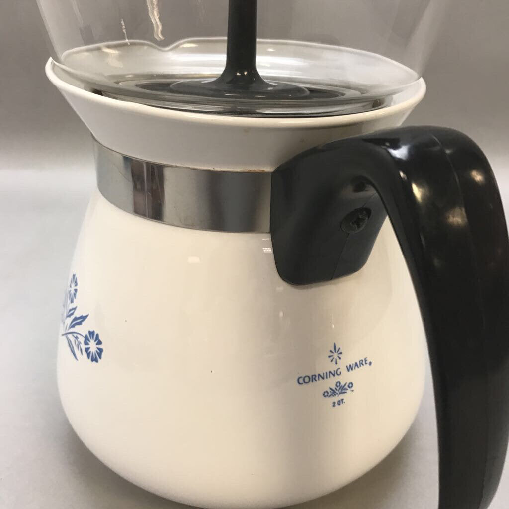 Corning Ware Cornflower Tea / Coffee Pot (2Qt)