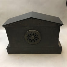 Load image into Gallery viewer, Antique 6-Pillar Marble/Slate Mantle Clock (~12x17x6)
