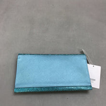 Load image into Gallery viewer, Teal Rhinestone Clutch Purse New (9&quot;x5&quot;)
