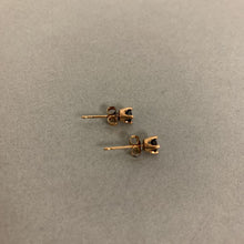 Load image into Gallery viewer, 18K Gold over Sterling Sapphire Stud Earrings
