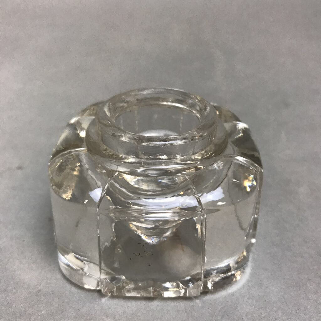 Antique Crystal Inkwell (2x3)