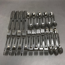 Load image into Gallery viewer, New Oneida Community My Rose Stainless Betty Crocker Silverware Flatware 40 Pieces
