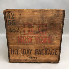 Load image into Gallery viewer, Vintage Cutty Shark Whisky Wooden Box Holiday Package (13x16x13)

