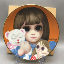 Load image into Gallery viewer, Margaret Keane MDH Big Eyes Plate &quot;Bedtime&quot; MDH 1978
