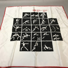 Load image into Gallery viewer, Vintage 1976 Montreal Olympic Souvenir Scarf
