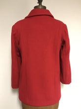 Load image into Gallery viewer, Centigrade Outerwear Ladies Red Wool Coat (Size S)
