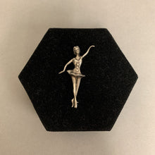 Load image into Gallery viewer, Vintage Sterling Ballet Dancer Brooch Pin (2&quot;)
