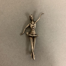 Load image into Gallery viewer, Vintage Sterling Ballet Dancer Brooch Pin (2&quot;)
