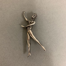 Load image into Gallery viewer, Vintage Sterling Male Ballet Dancer Brooch Pin (2&quot;)
