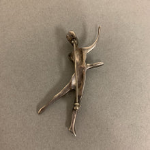 Load image into Gallery viewer, Vintage Sterling Male Ballet Dancer Brooch Pin (2&quot;)
