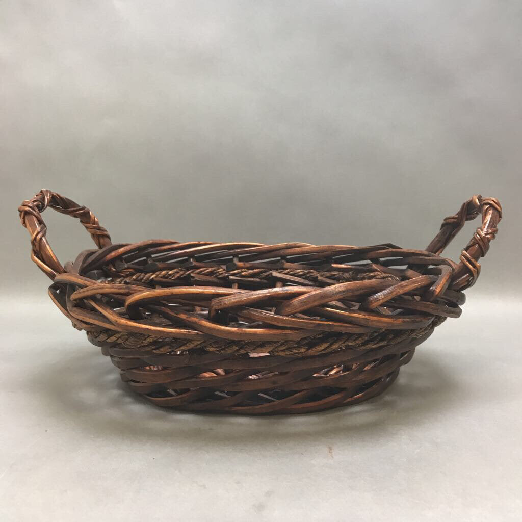 Wicker Basket with Handles (4x12)