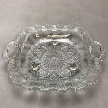 Load image into Gallery viewer, Cut Glass Square Handled Candy Dish (10&quot;x9&quot;x2&quot;)
