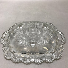 Load image into Gallery viewer, Cut Glass Square Handled Candy Dish (10&quot;x9&quot;x2&quot;)
