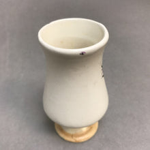 Load image into Gallery viewer, Small Pottery Cup / Toothpick Holder w/ Floral Pattern (3.75&quot;)
