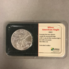Load image into Gallery viewer, 2001 Silver Eagle Coin
