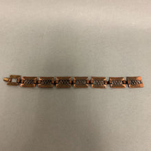 Load image into Gallery viewer, Renoir Copper Openwork Link Bracelet (7&quot;)
