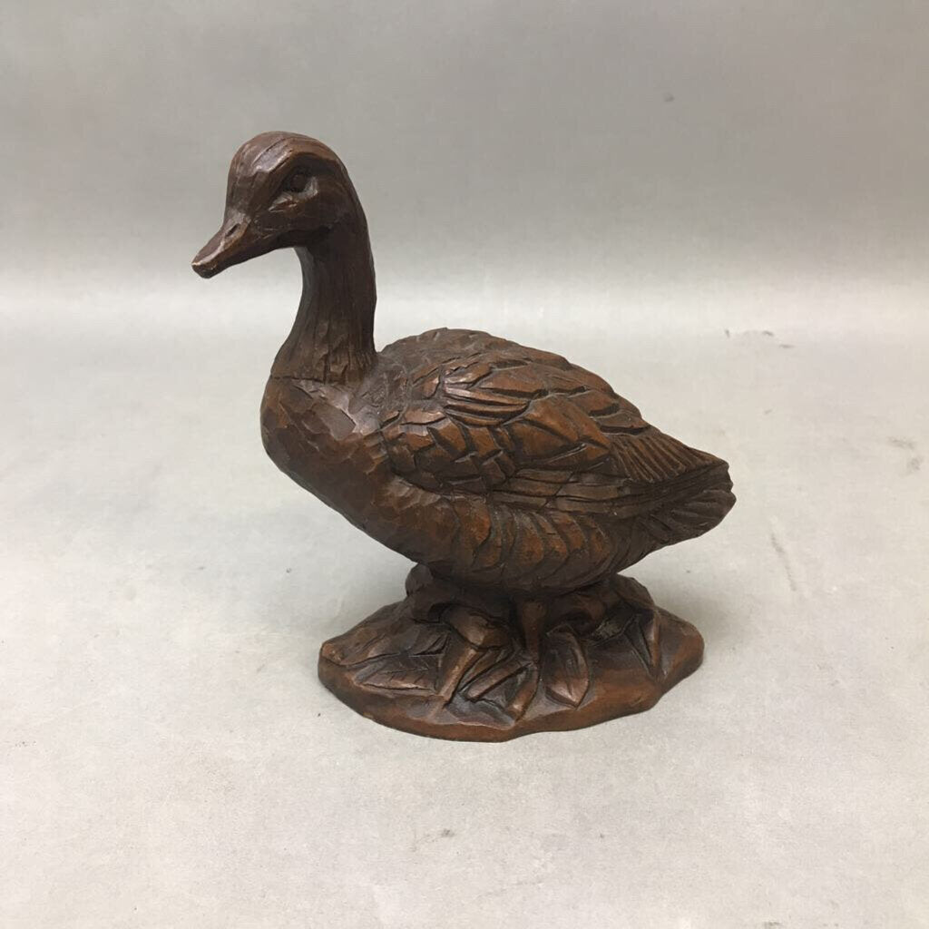 Brown Duck Figurine (~6.25