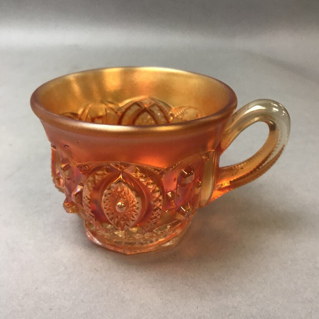 Vintage Marigold Teacup (2.5x3)
