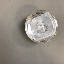 Load image into Gallery viewer, Edinburgh Scotland Crystal Etched Thistle Paperweight (3&quot;)
