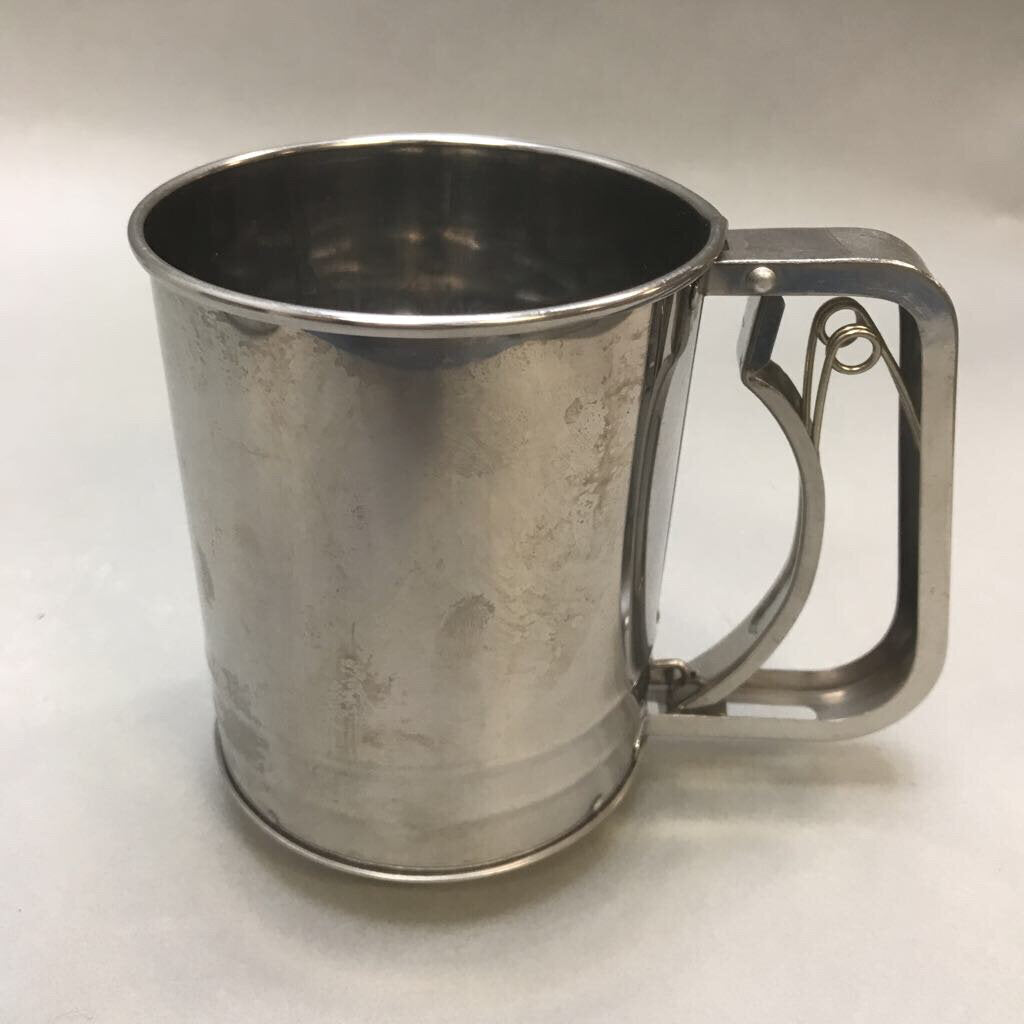 5 Cup Flour Sifter Stainless Steel Sifter Fine Mesh