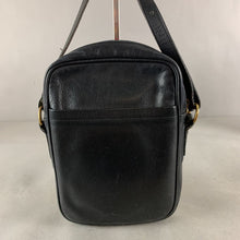 Load image into Gallery viewer, Coach Black Leather Flight Crossbody Bag Purse (9x7x4&quot;)
